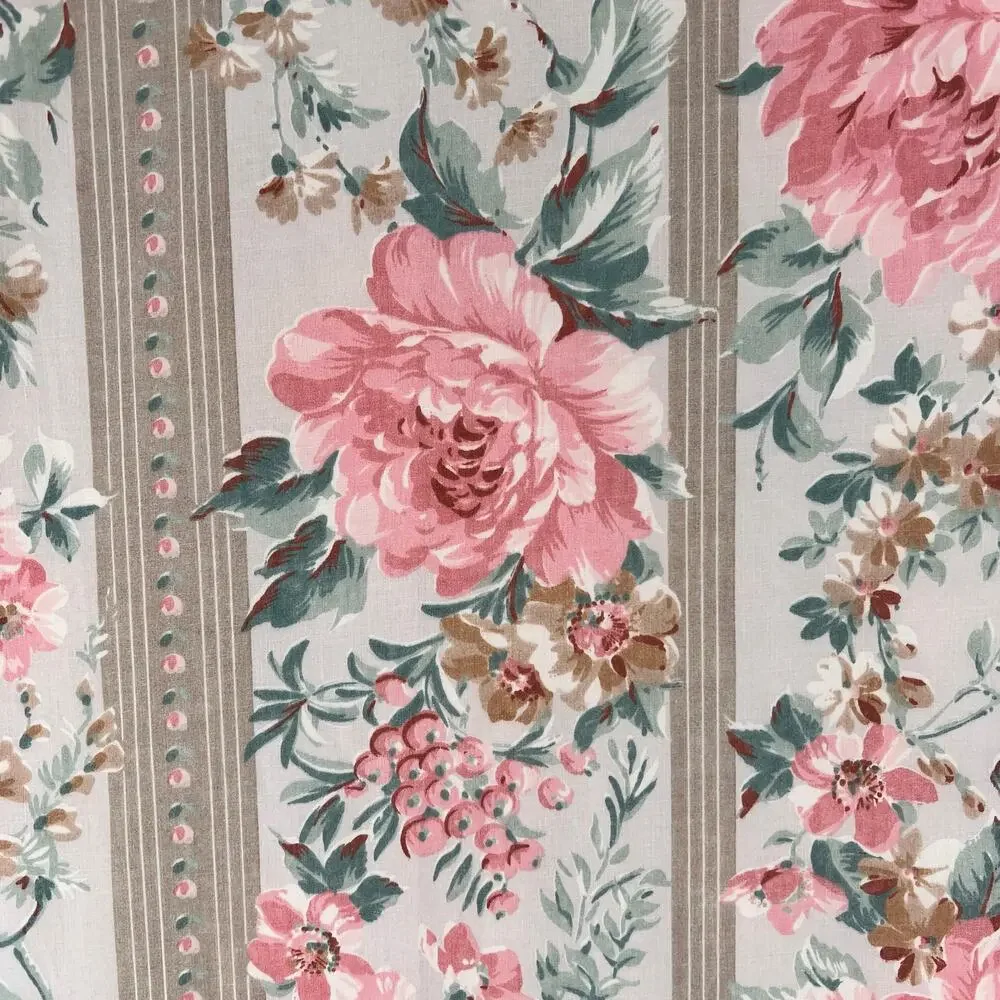 Vintage Cottagecore Floral Sheet Set Twin Cottage Shabby Chic Granny